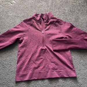 lululemon seamless quarter zip